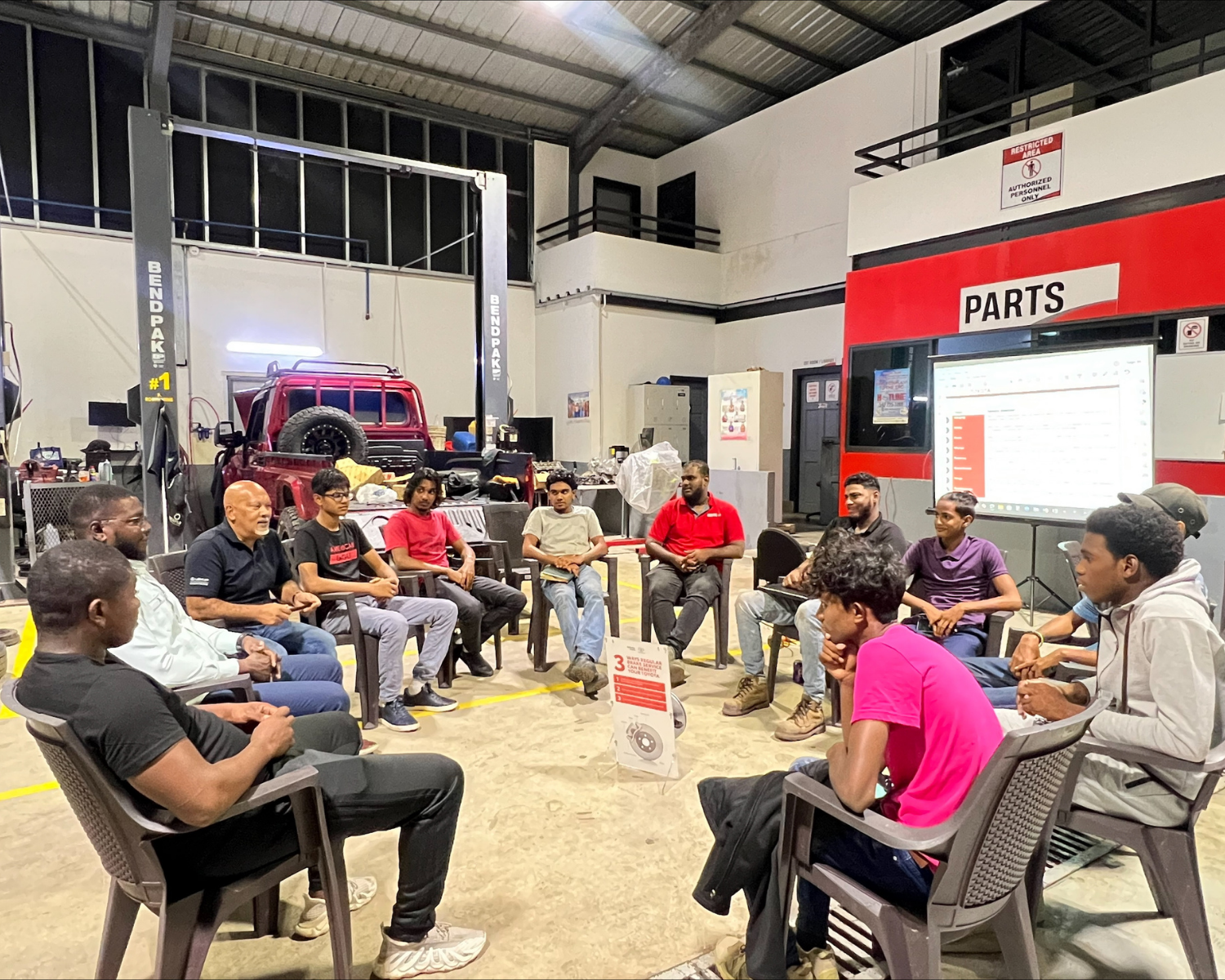 Using Their Skills as a Mechanic & Women's Leader