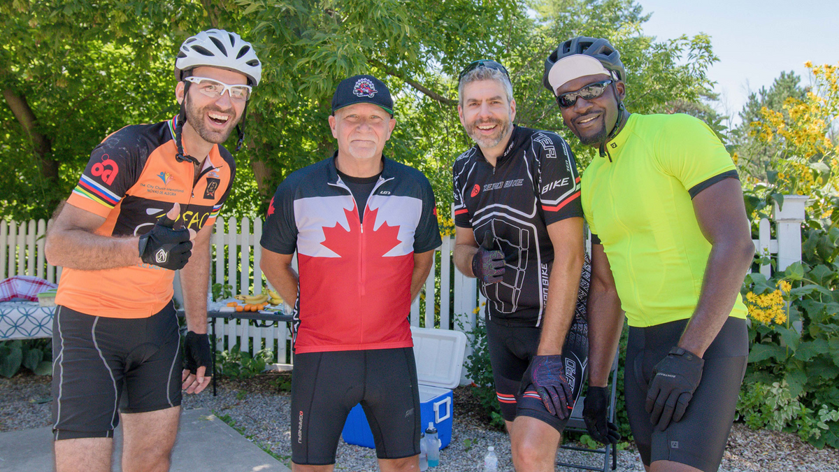 Praying into Ride to Thrive