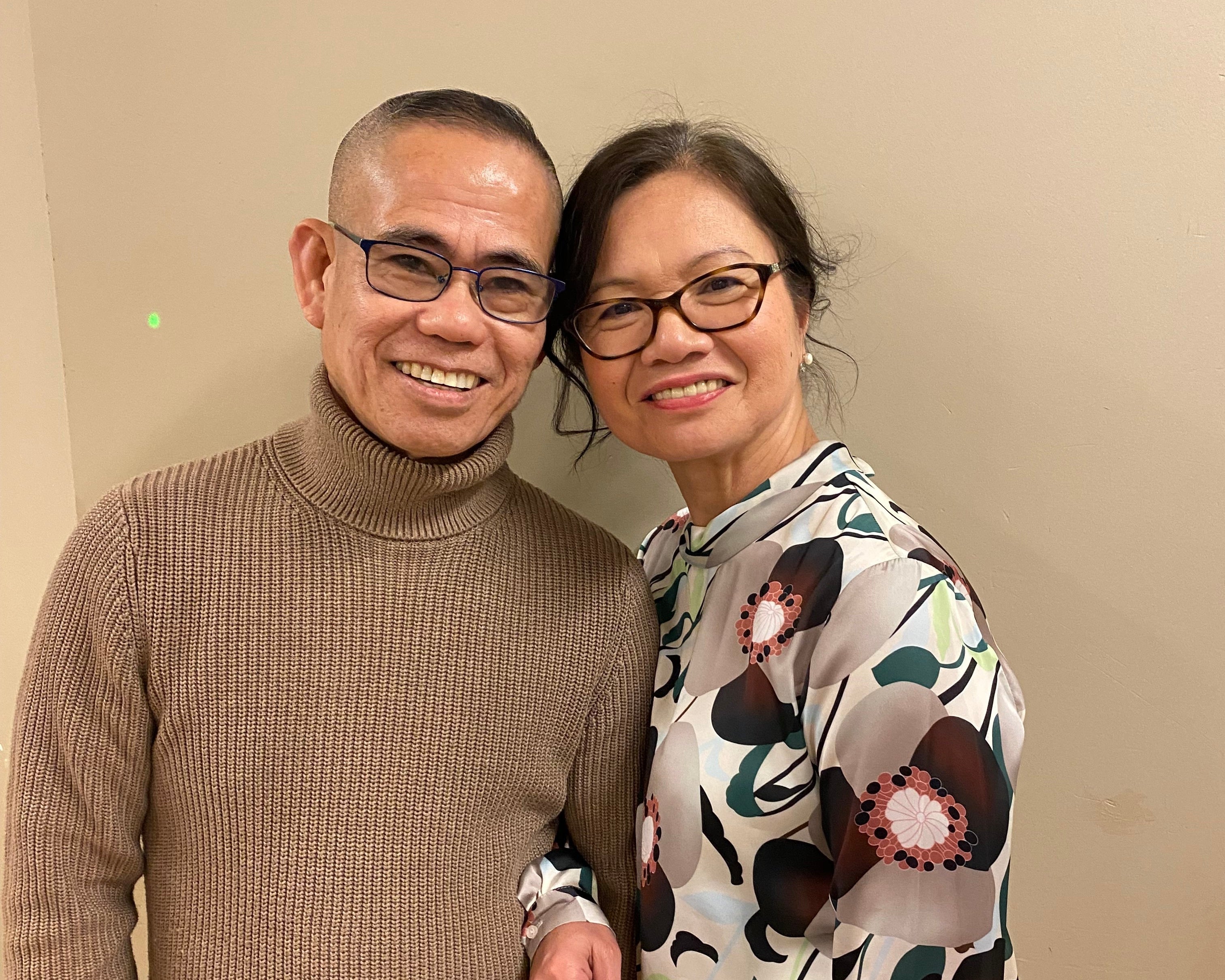 Arnaldo et Lydia Santiago