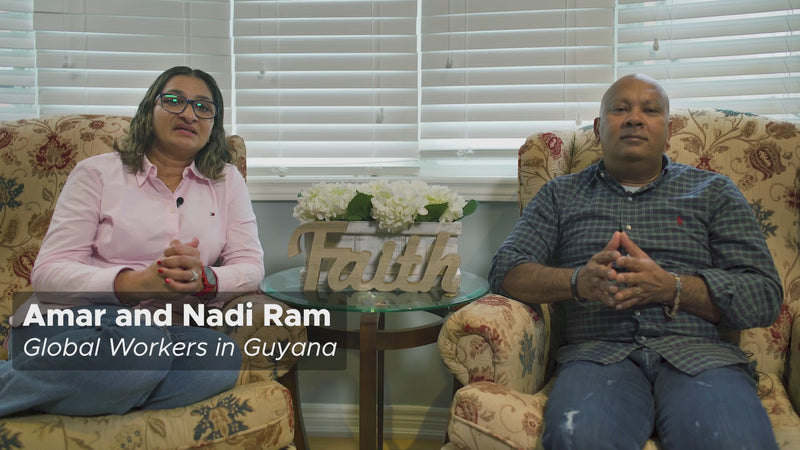 Amar and Nadi Ram global workers in guyana video